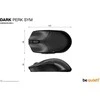 be quiet Dark Perk Sym Belaidė pelė žaidimams 2.4GHz USB