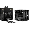 be quiet! Pure Wings 3 Fans, PWM, Reverse – 120mm, juodas, pack of 3
