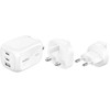 Belkin BOOST Charge 100W USB-C įkroviklis 2xUSB-C/1xA WCH016hqWH