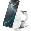 Įkroviklis Belkin Įkroviklis magnetyczna Qi2 25W, 3w1, składana, maitinimo šaltinis 45W, balta