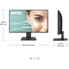 Monitorius BENQ GW2490C 24" FHD IPS 144HZ HDMI/DP/SPEAKERS/USB-C NÄYTTÖ