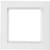 Hager Polo 10116099 Berker Q.3 Vieno rėmo horizontalus/vertikalus baltas aksomas 10116099