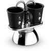 Bialetti Mini Express Induction 2TZ (100ml) + 2 Filiżanki juoda
