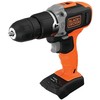 Black & Decker Juodas & Decker Akku-Schlagbohrschr. 18V. be Akku BCD003N