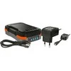 Black &amp; Decker Juodas &amp; Decker Akumuliatorius Juodas &amp; Decker BDCB12B-XJ; 12 V; 1,5 Ah; Li-ion + pakrovėjas