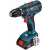 „Bosch Professional“ akumuliatorinis smūginis suktuvas „BOSCH Professional GSB 18V-28“, 18 V, 2 x 2,0 Ah, GAL 18V-20, sukamasis