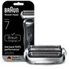 Braun 74S skustuvo galvutės pakaitalas, 7 serija, Sidabrinis