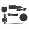 Delock USB Kondensator Mikrofonas Set - fr Podcasting, Gaming und Gesang
