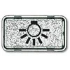 BUSCH JAEGER BJ 2622LI-101 Tastersymbol Licht Allwetter 44 glasklar