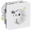 BUSCH JAEGER BJ 3120 EUCB-84 FI-SCHUKOMAT SCHUKO Einsatz studioweiß Sicherheitstechnik