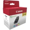 Canon originalus rašalas / rašalas CLI-526 CMY, 4541B019, CMY, apsauginė lizdinė plokštelė, 9 ml, kelių pakuočių pakuotė