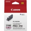 Originalus „Canon“ rašalo kasetė PFI-5100 PM, 6957C001, foto, rausvai raudona