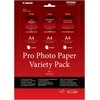 Canon PVP-201 „Pro“ fotopopieriaus įvairių spalvų pakuotė, A4 formato – 15 lapų, lazerinis/rašalinis, A4 formato, balta, 15 lapų, PIXMA MP272, PIXMA MP480, PIXMA MP490, PIXMA MP499, PIXMA MP600, PIXMA MP640, PIXMA MX455, PIXMA MX474..., 210 mm