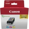 Canon 2934B015 rašalo kasetė 3 vnt Originalus Žydras, Rausvai raudona, Geltona