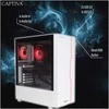 Stacionarus kompiuteris „Captiva Advanced Gaming R94-169“ žaidimų kompiuteris su AMD Ryzen 7 5700X procesoriumi, 32 GB DDR4 RAM, 1 TB M.2 SSD disku, „Nvidia GeForce RTX 5060 Ti“, „Wi-Fi 6“, „Windows 11“