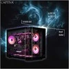 Stacionarus kompiuteris „Captiva“ aukščiausios klasės žaidimų kompiuteris R90-031 R7-5700X 32 GB / 1 TB SSD RTX 5070 „Windows 11“