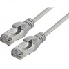 Captiva Kabelis Patchkabel CAT 6a Kabelis fr Netzwerk, LAN und Ethernet 1m grau