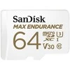SanDisk Max Endurance 64GB atminties kortelė stambiu planu