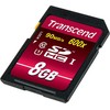 Atminties kortelė Karta Transcend Ultimate SDHC 8 GB 10 klasės UHS-I (TS8GSDHC10U1)