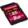 Atminties kortelė Karta Transcend Ultimate SDHC 8 GB 10 klasės UHS-I (TS8GSDHC10U1)