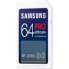 Atminties kortelė Samsung PRO Ultimate SDXC 64GB UHS-I U3 [Zapis 130MB/s Odczyt 200MB/s]