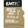 Atminties kortelė Karta Emtec Speedin Pro Micro SDXC 256 GB 10 klasės UHS-I/U3 A1 V30 (ECMSDM256GXC10SP)