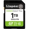 Atminties kortelė „Kingston“ SDXC „Canvas Select Plus Gen3“ 1 TB 150R 10 klasės UHS-I atmintis