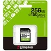 Atminties kortelė Kingston Technology 256GB SDXC Canvas Select Plus Gen3 150MB/s C10 UHS-I U1 V10
