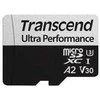 Atminties kortelė TRANSCEND 128GB Micro SD su adapteriu UHS-I U3 A2