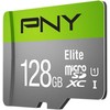 Atminties kortelė PNY Elite Micro SDXC 128GB + Adapteris SD