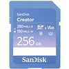 „SanDisk Creator SDXC 256 GB“ 10 klasės UHS-II/U3 V60 atminties kortelė (SDSDXEP-256G-GNCIS)