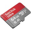 SanDisk Ultra Micro SDXC 64 GB Class 10 UHS-I/U1 A1 kortelė (SDSQUAB-064G-GN6TA)