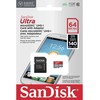 SanDisk Ultra Micro SDXC 64 GB Class 10 UHS-I/U1 A1 kortelė (SDSQUAB-064G-GN6TA)