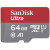 SanDisk Ultra Micro SDXC 64 GB Class 10 UHS-I/U1 A1 kortelė (SDSQUAB-064G-GN6TA)