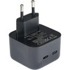 Maitinimo laidas Inter-Tech Inter-Tech PD-Charger USB C, PSU PD-2036, PD 36W, juodas