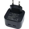 Maitinimo laidas Inter-Tech Inter-Tech PD-Charger USB C, PSU PD-2036, PD 36W, juodas