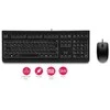 Klaviatūra CHERRY DC 2000 ND-išdėstymas, juodas