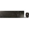 Klaviatūra ir pelė Kit CHERRY DW 9100 SLIM, RF belaidė + Bluetooth, QWERTZ, Juodas, Pelė Included