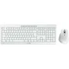 Klaviatūra CHERRY STREAM DESKTOP COMFORT - DE Baltas
