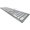 Klaviatūra Cherry KC 6000 SLIM / BE / Sidabrinis/Baltas