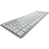 CHERRY KW 9100 SLIM - Klaviatūra - QWERTZ - Deutsch - baltas, Sidabrinė