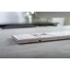 CHERRY KW 9100 SLIM - Klaviatūra - QWERTZ - Deutsch - baltas, Sidabrinė