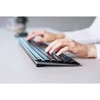 Cherry KW 9100 SLIM US-ENG Klaviatūra - WIRELESS Juodas US-ENGLISH INTE