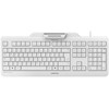 Klaviatūra CHERRY SECURE BOARD 1.0/Baltas/Pilkas