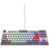 Klaviatūra CHERRY XTRFY K4V2 TKL KB RETRO - KB CORDED MECHANICAL MX Raudonas