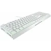 Klaviatūra CHERRY XTRFY MX 3.1 - Pełny dydis - Podświetlenie - USB-C - QWERTZ - Niemiecki - Przełącznik kluczykowy: CHERRY MX2A Ruda - balta