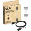 Club 3D Club3D Kabelis DisplayPort 2.1 na DisplayPort 2.1, VESA DP80, 4K240Hz/8K60Hz/10K60Hz (M/M), 1.6m, juoda