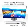 Club 3D CLUB3D HDMI 2.0 4K60Hz UHD 360 laipsnių sukamasis kabelis 2m/6.74ft