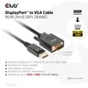 Kabelis Club 3D Club3D Kabelis DisplayPort > VGA St/St 2m mažmeninė prekyba