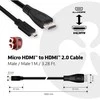 Club 3D Club3D Kabelis Micro HDMI HDMI 2.0